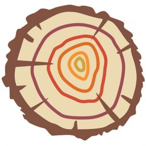 tree rings logo